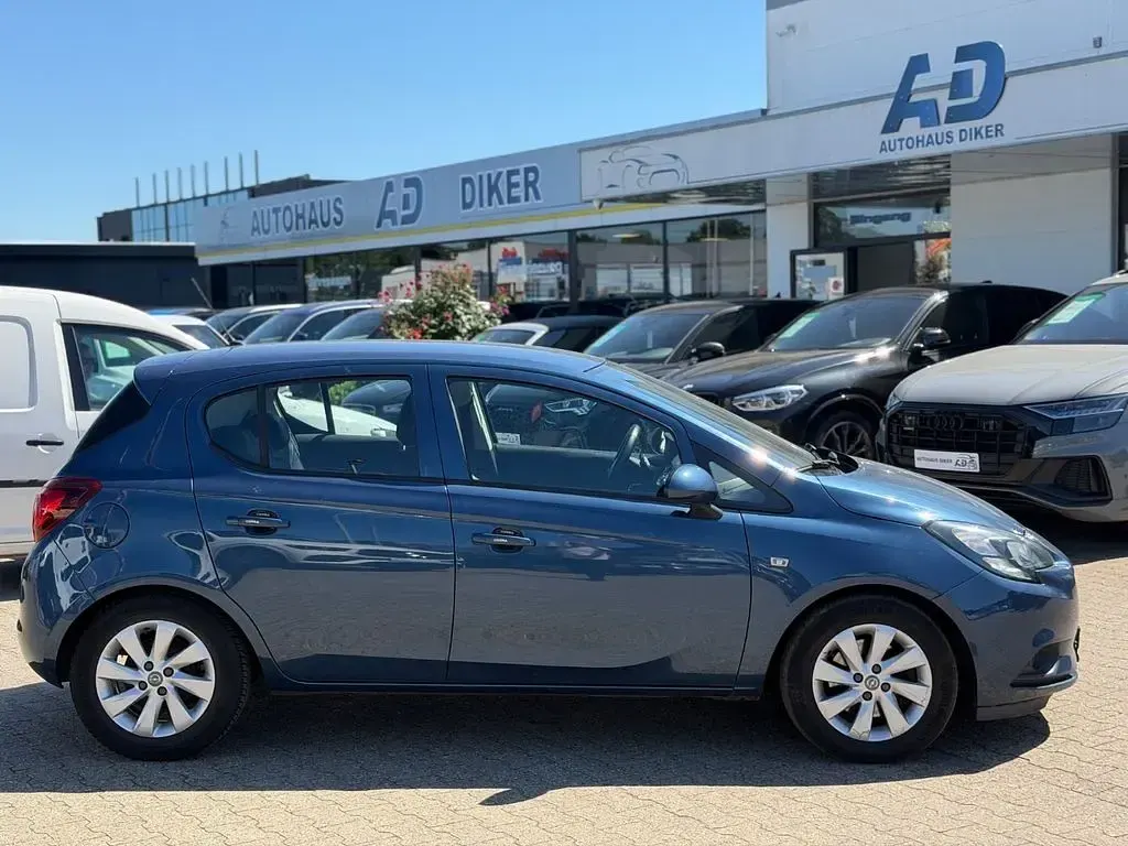 Usado Opel Corsa Edition 75 HP (55 kW) 2015 Azul Citadino