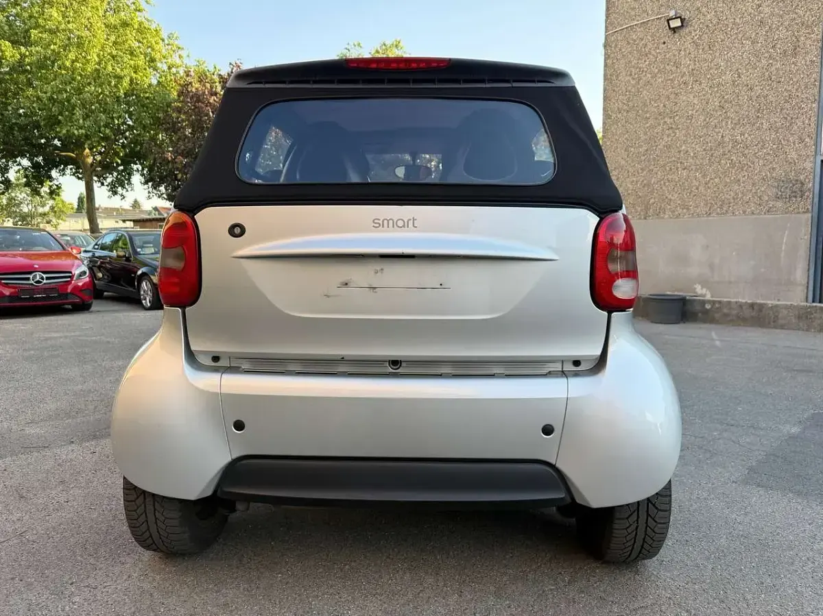 Gebraucht Smart ForTwo Cabrio Basis 61 PS (44 kW) 2003 Tridion silbe Cabrio