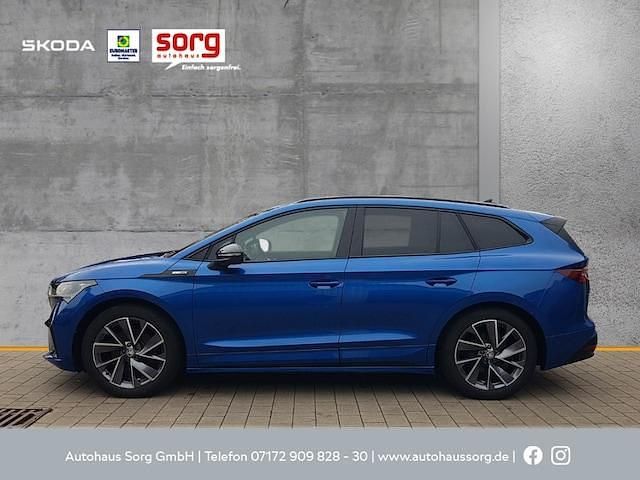 Gebraucht Skoda Enyaq iV 131 kW (179 PS) 2022 Raceblau metallic SUV