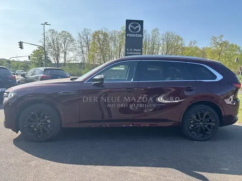 Gebraucht Mazda CX-80 Homura-Line 328 PS (241 kW) 2024 Rot SUV
