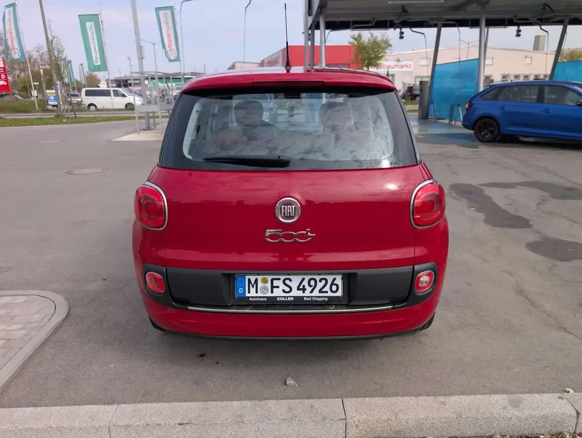 Gebraucht Fiat 500L Opening Edition 95 PS (69 kW) 2012 Rot Van / Kleinbus