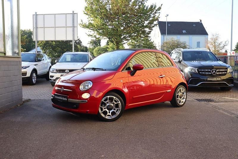 Rot Gebraucht 2012 Fiat 500C Lounge Cabrio | 6.990 € (Fairer Preis) - Bild 1/4