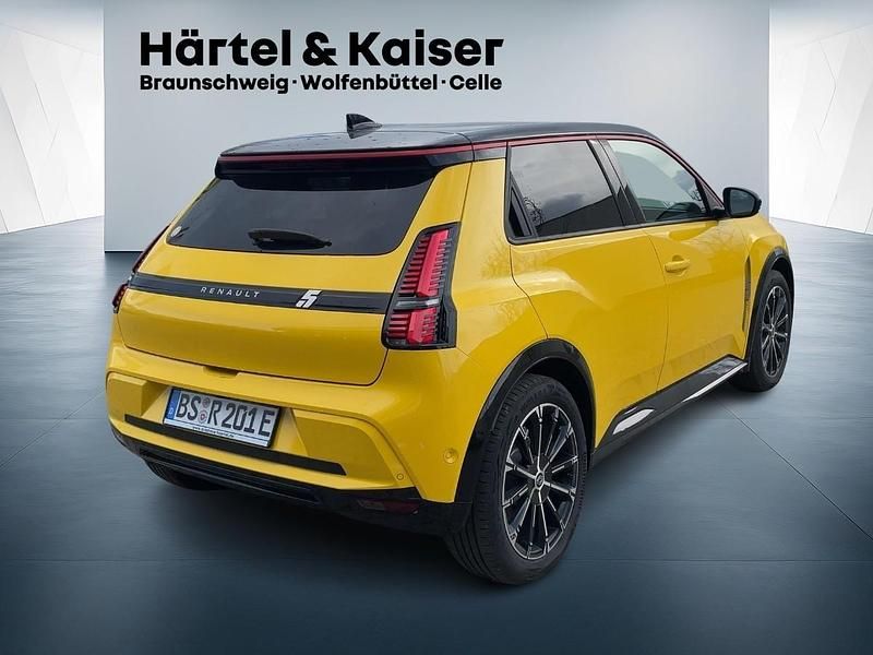 Nowe Renault 5 E-Tech Iconic 89 kW (122 KM) 2025 Żółty Sedan/Limuzyna