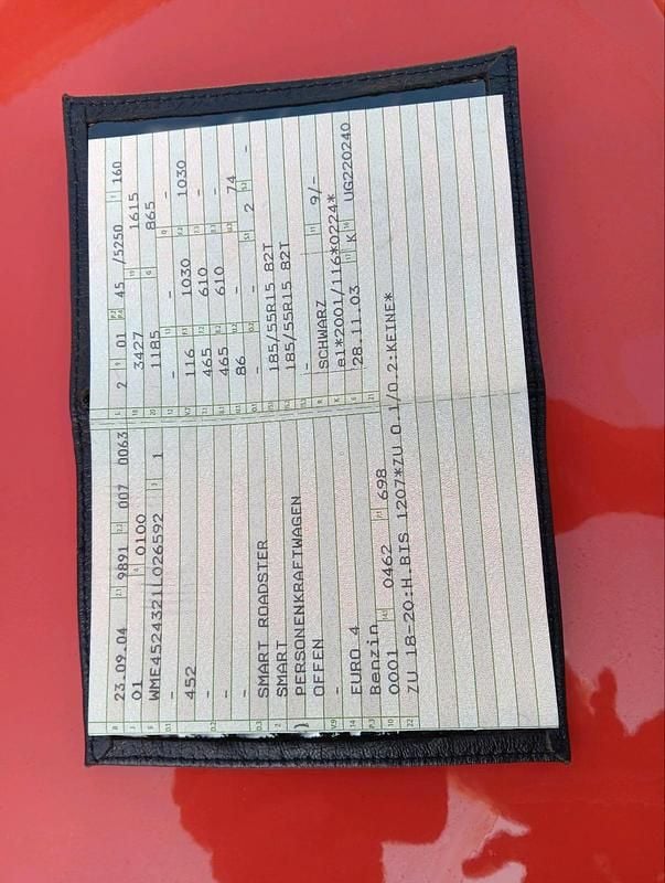 Rot Gebraucht 2004 Smart Roadster Cabrio | 4.900 € - Bild 1/4