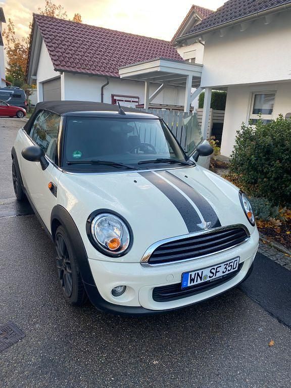 Gebraucht Mini One Cabriolet 98 PS (72 kW) 2013 Weiß Cabrio