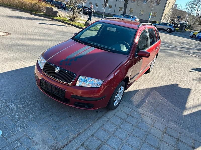 Gebraucht Skoda Fabia 75 PS (55 kW) 2005 Rot Kombi