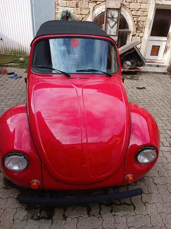 Gebraucht VW Käfer 50 PS (36 kW) 1975 Rot Cabrio