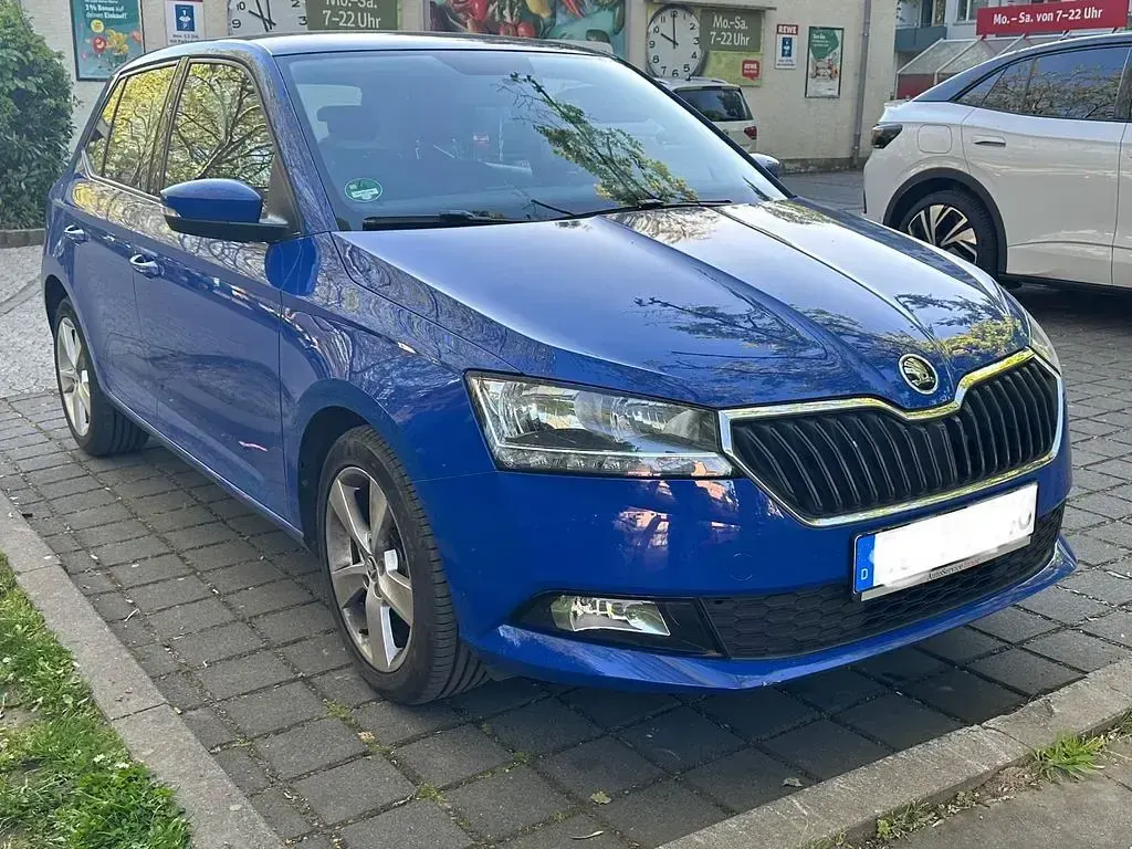 Gebraucht Skoda Fabia Cool Plus 75 PS (55 kW) 2019 Blau Kleinwagen