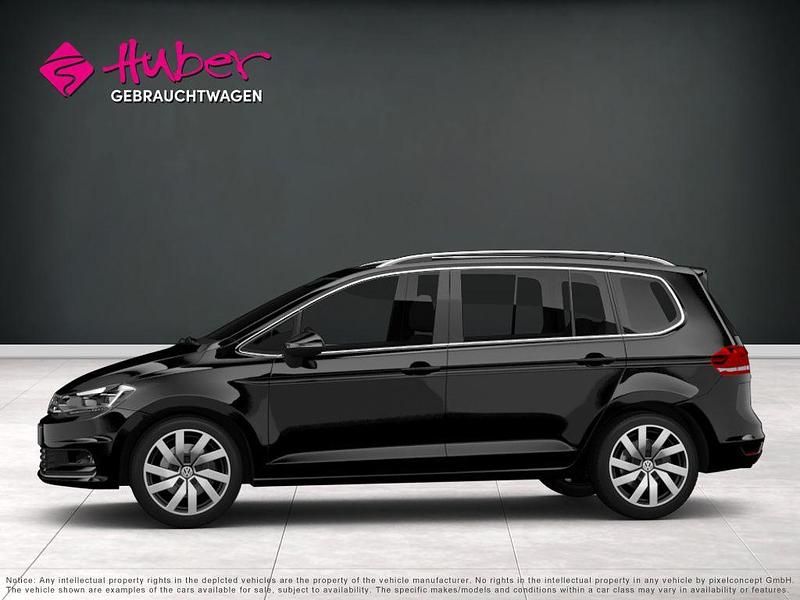 Gebraucht VW Touran Highline 179 PS (131 kW) 2017 Schwarz Van / Kleinbus