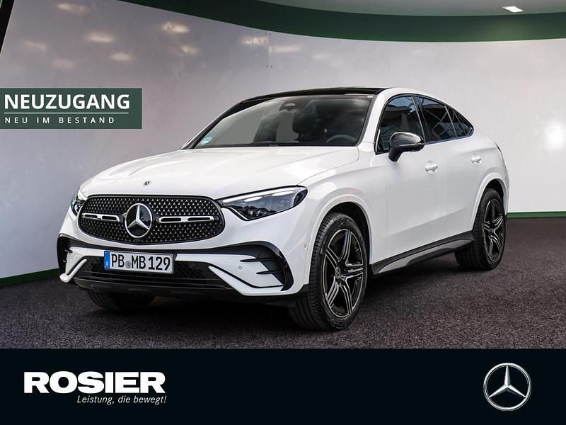 Weiss / polarweiß Gebraucht 2025 Mercedes GLC220 AMG line Coupé | 64.770 € (Guter Preis) - Bild 1/4
