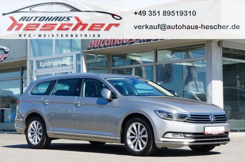 Silber Gebraucht 2015 VW Passat Highline Kombi | 18.980 € (Fairer Preis) - Bild 1/4