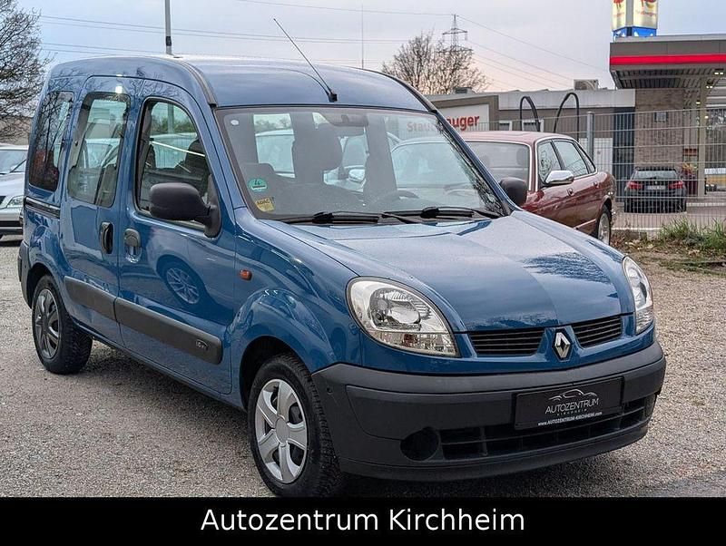 Gebraucht Renault Kangoo Expression 95 PS (69 kW) 2003 Blau Van / Kleinbus