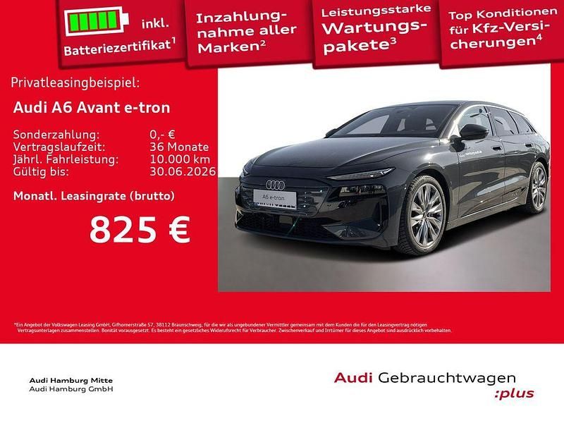 Brugt Audi A6 e-tron Performance 269 kW (367 HK) 2026 Grå Stationcar