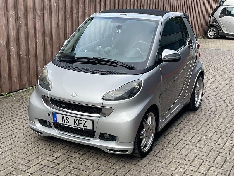 Silber Gebraucht 2008 Smart ForTwo Cabrio Brabus Xclusive Cabrio | 7.990 € (Fairer Preis) - Bild 1/4