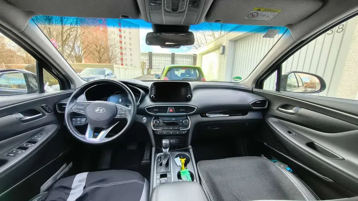 Gebraucht Hyundai Santa Fe Premium 200 PS (147 kW) 2018 Schwarz SUV