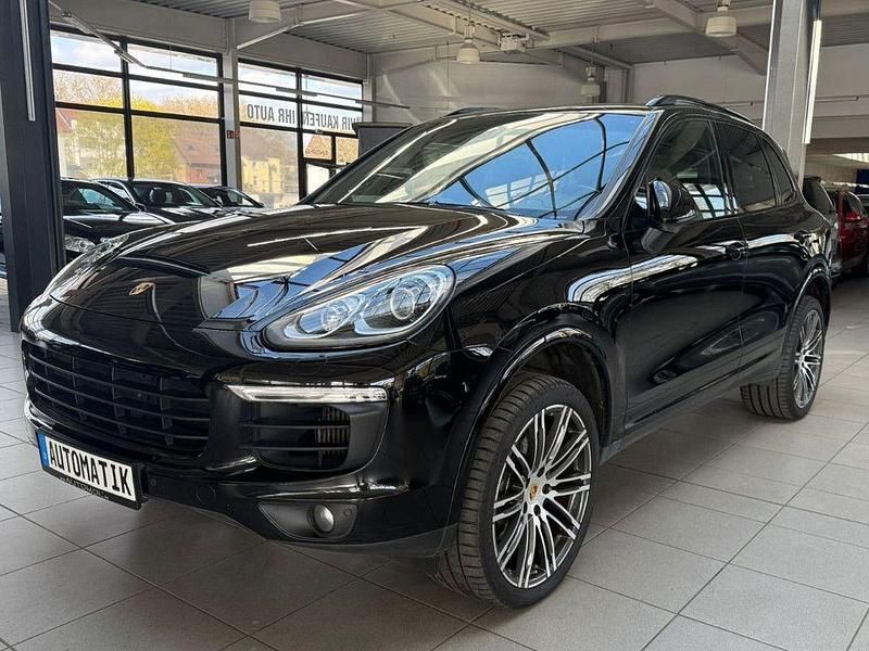 Gebraucht Porsche Cayenne Platinum Edition 262 PS (192 kW) 2017 Tiefschwarz SUV