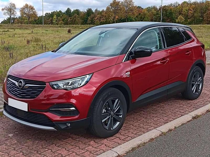 Rot Gebraucht 2020 Opel Grandland X SUV | 16.590 € (Guter Preis) - Bild 1/4