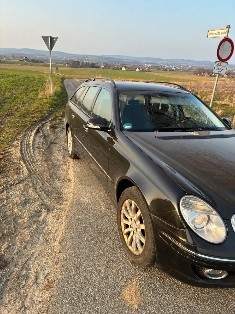 Brugt Mercedes E320 2007 Sort Stationcar