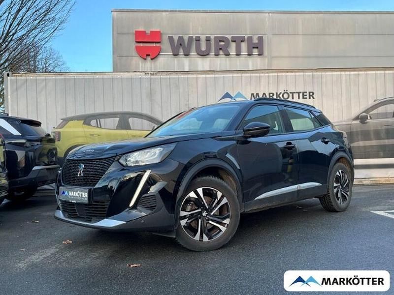 Gebraucht Peugeot e-2008 Allure 100 kW (136 PS) 2020 Schwarz SUV