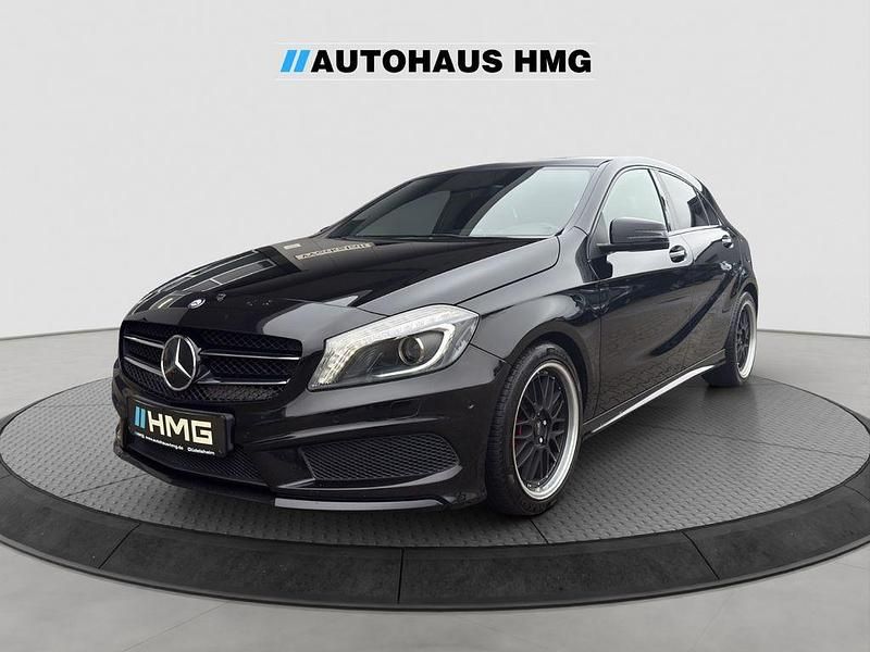 Schwarz Gebraucht 2014 Mercedes A180 AMG line Limousine | 13.400 € (Fairer Preis) - Bild 1/4