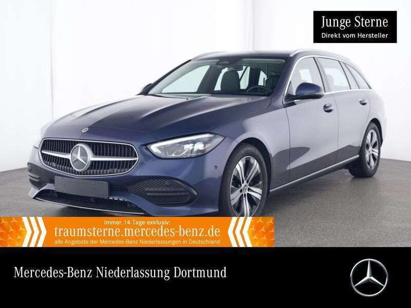 Blau Gebraucht 2024 Mercedes C180 Advanced Limousine | 34.890 € (Superpreis) - Bild 1/3