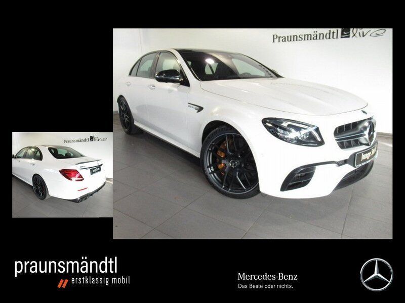 Weiß metallic Gebraucht 2021 Mercedes E63S AMG AMG Limousine | 87.900 € - Bild 1/4