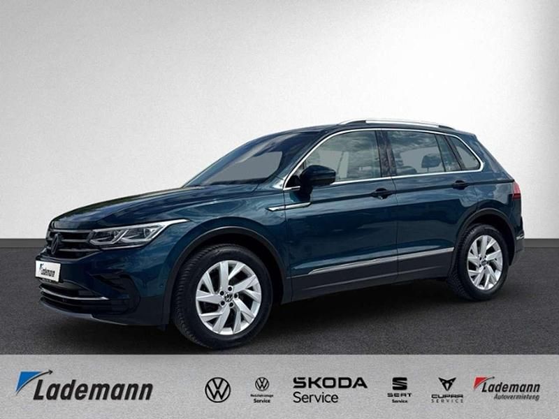Blau Gebraucht 2022 VW Tiguan Elegance SUV | 27.978 € (Fairer Preis) - Bild 1/4