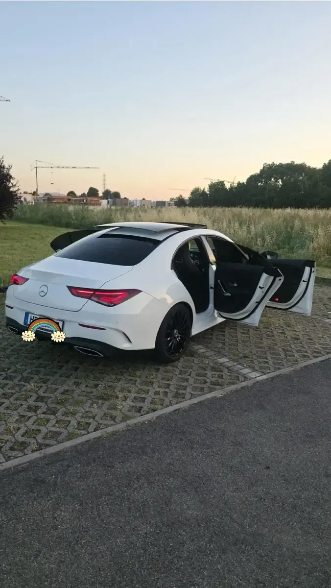 Gebraucht Mercedes 200 AMG 2020 Weiß Limousine