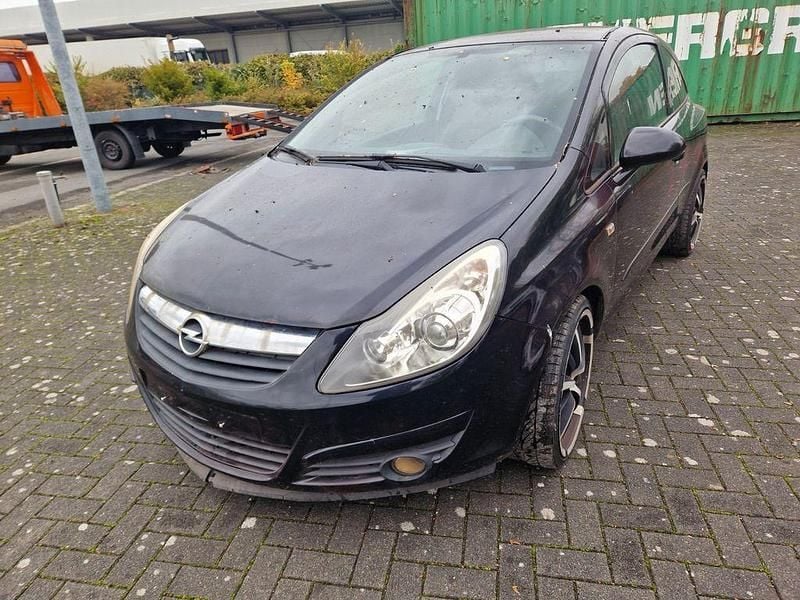 Schwarz Gebraucht 2006 Opel Corsa Sport Kleinwagen | 1.000 € (Superpreis) - Bild 1/4