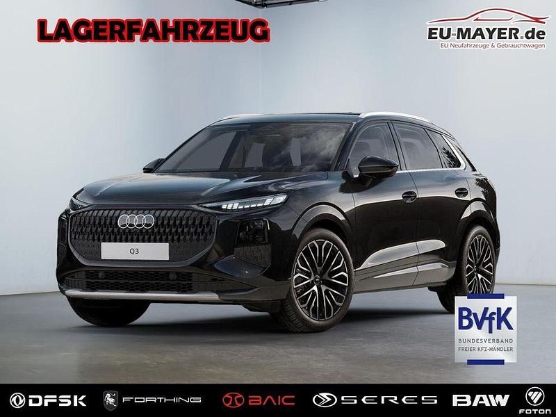 Neu Audi Q3 Basis 150 PS (110 kW) 2026 Mythos schwarz metallic SUV