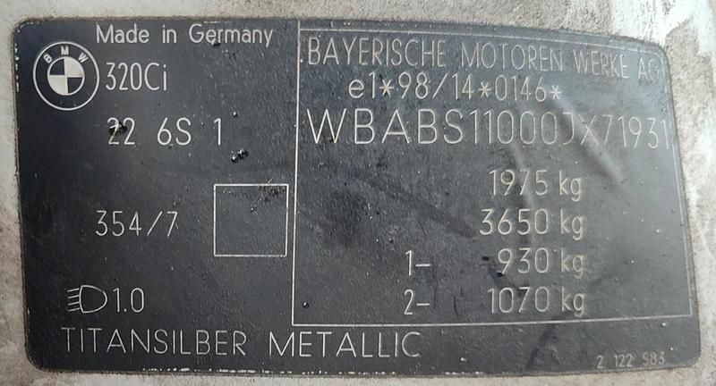 Gebraucht BMW 320 170 PS (125 kW) 2001 Silber Cabrio
