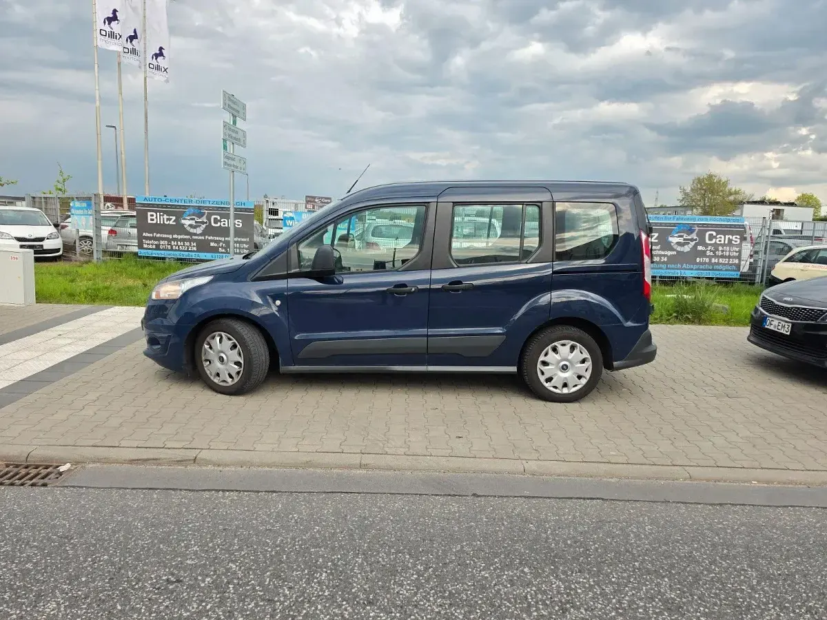 Gebraucht Ford Transit Connect Trend 95 PS (69 kW) 2014 Blau Van / Kleinbus