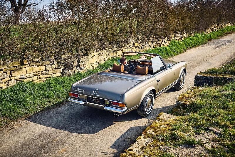 Gebraucht Mercedes SL280 170 PS (125 kW) 1969 Beige Cabrio