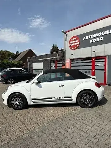 Gebraucht VW Beetle Cabriolet 105 PS (77 kW) 2016 Weiß Cabrio