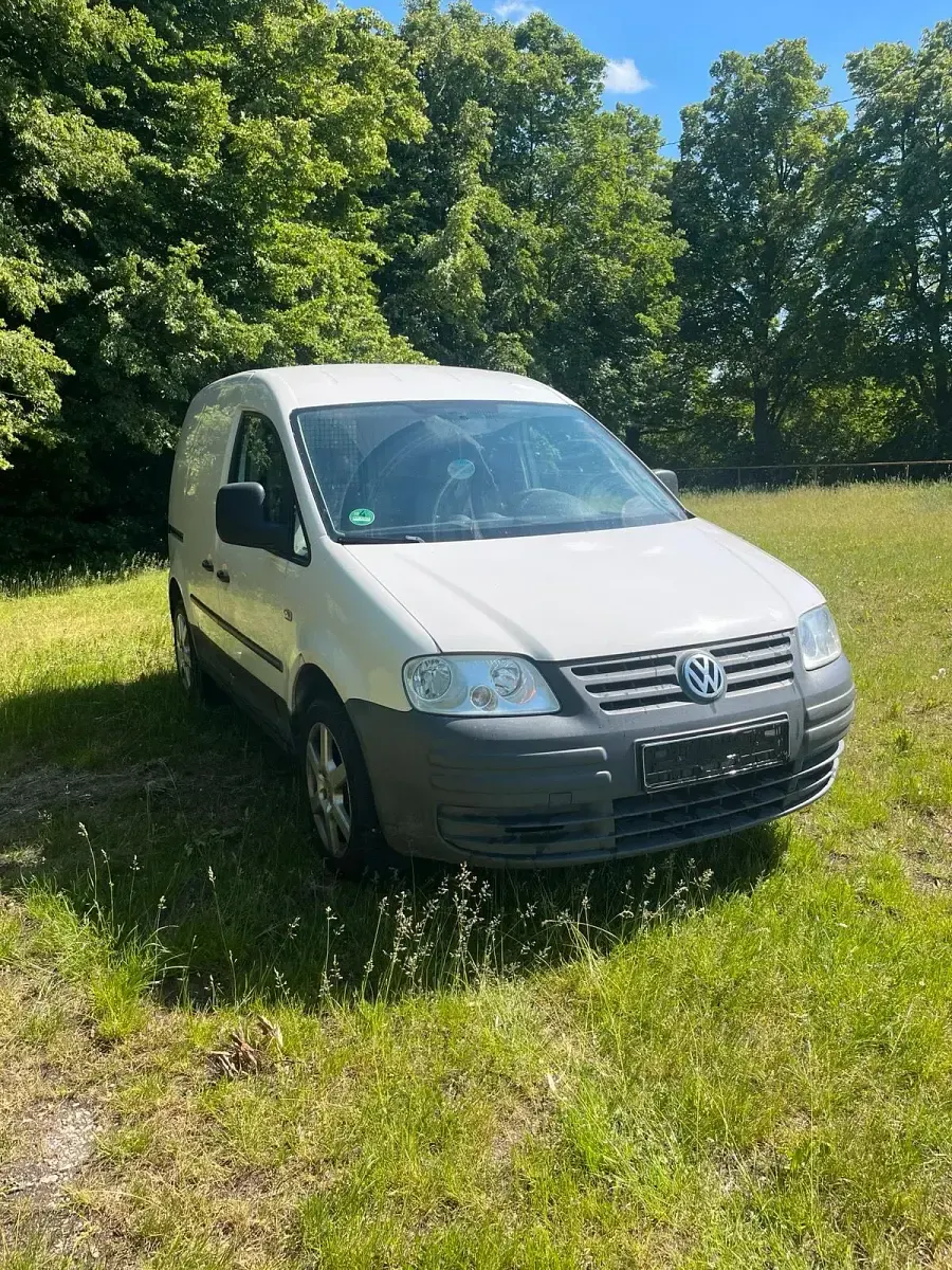 Gebraucht VW Caddy 68 PS (50 kW) 2008 Weiß Van / Kleinbus