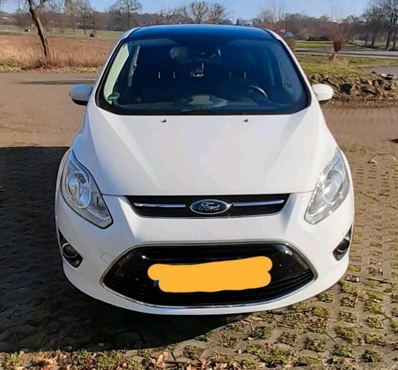 Weiß Gebraucht 2013 Ford C-MAX Titanium Van / Kleinbus | 6.000 € (Fairer Preis) - Bild 1/4