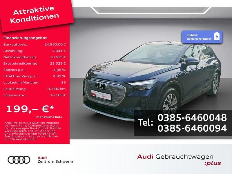 Gebraucht Audi Q4 e-tron Advanced 125 kW (170 PS) 2022 Navarrablau SUV