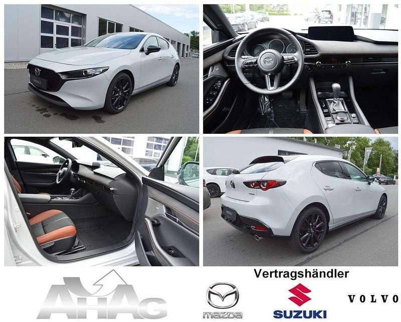 Mondsteinweiß Neu 2025 Mazda 3 Nagisa Limousine | 28.750 € (Fairer Preis) - Bild 1/4