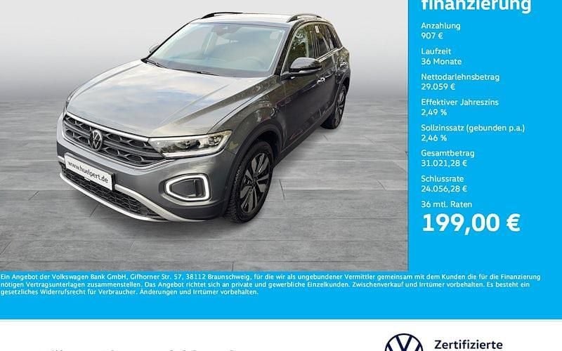 Grau Gebraucht 2025 VW T-Roc Goal SUV | 29.966 € (Superpreis) - Bild 1/4