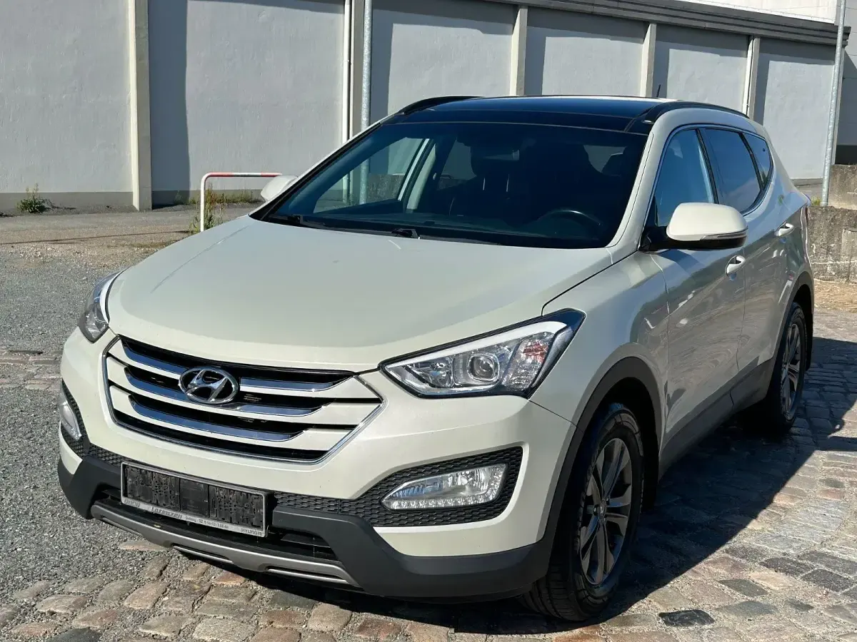 Gebraucht Hyundai Santa Fe Style 197 PS (144 kW) 2015 Braun SUV