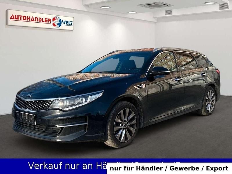 Schwarz Gebraucht 2017 Kia Optima Kombi | 7.999 € (Superpreis) - Bild 1/3