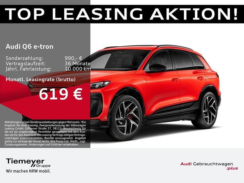 Gebraucht Audi Q6 e-tron S-Line 284 kW (387 PS) 2025 Rot SUV