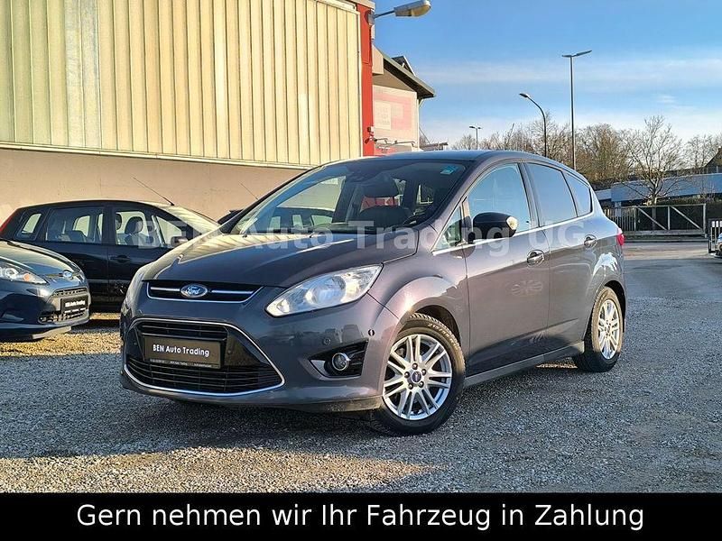 Grau Gebraucht 2014 Ford C-MAX Titanium Van / Kleinbus | 4.990 € (Superpreis) - Bild 1/4