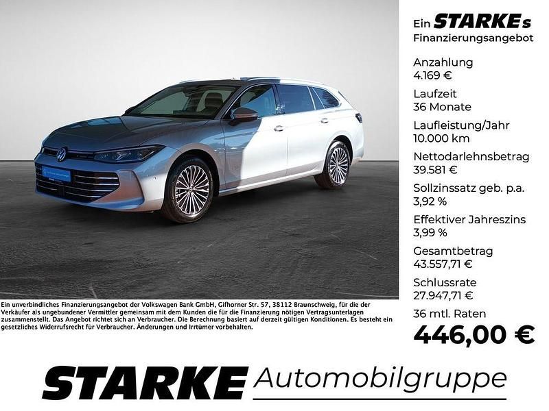 Gebraucht VW Passat Elegance 193 PS (141 kW) 2025 Silber Kombi