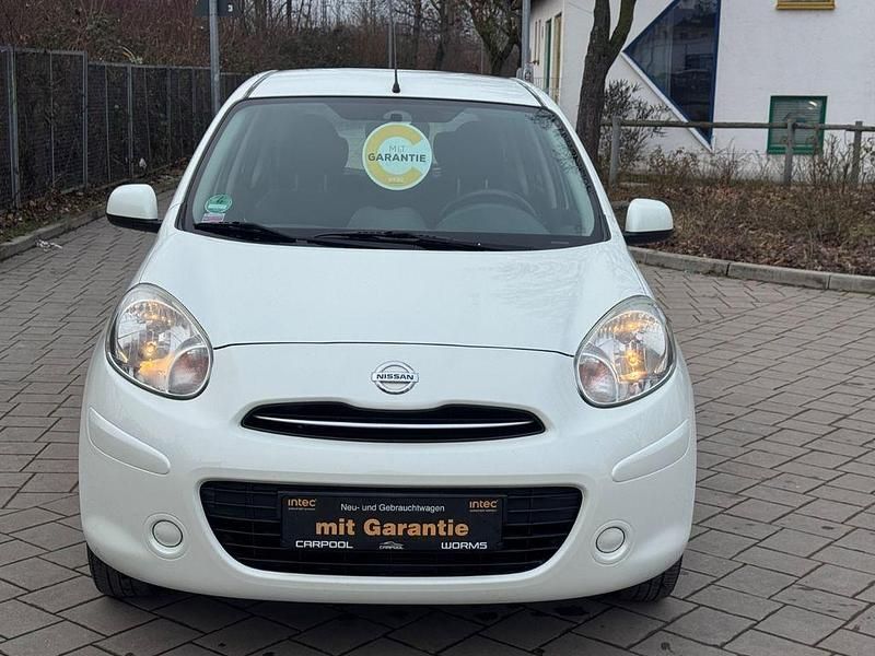 Gebraucht Nissan Micra Acenta 80 PS (58 kW) 2011 Weiß Limousine