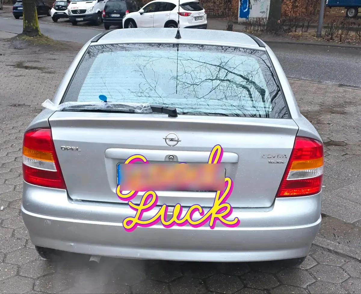 Gebraucht Opel Astra 101 PS (74 kW) 2001 Silber Kleinwagen