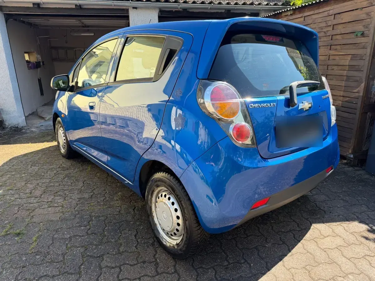 Gebraucht Chevrolet Spark LS 68 PS (50 kW) 2011 Blau Kleinwagen
