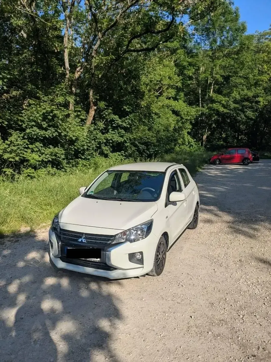 Gebraucht Mitsubishi Space Star 71 PS (52 kW) 2020 Weiß Kleinwagen