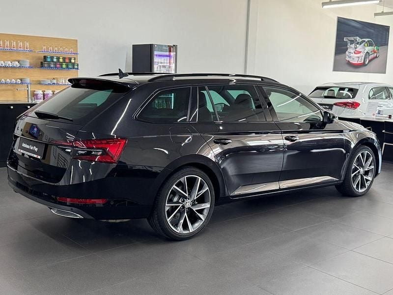 Gebraucht Skoda Superb SportLine 190 PS (139 kW) 2020 Black magic Kombi