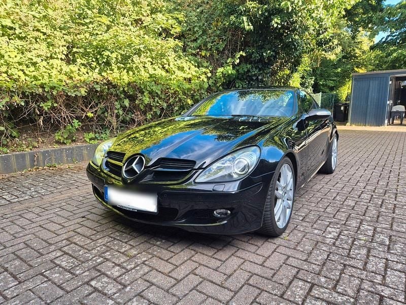 Schwarz Gebraucht 2006 Mercedes SLK280 Cabrio | 6.890 € (Superpreis) - Bild 1/4